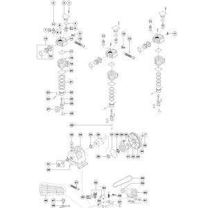 Spare part PP35 5HP 165L / 260L / 315L (Valve)