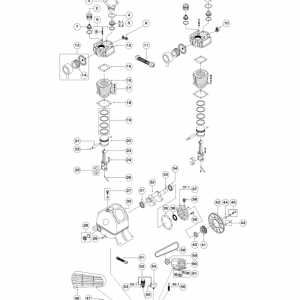 Spare part PP275 7.5HP 260L / 315L (Valve)
