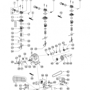 Spare part PP310 10HP 260L / 315L/ 520L (Plate)